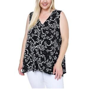 Fever Womens Sleeveless Tunic Size M